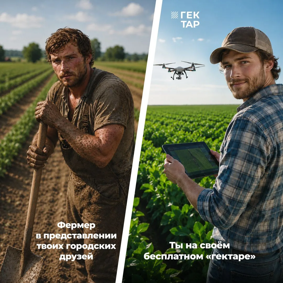 🚜 Когда люди слышат слово «фермер», многие до сих пор представляют бесконечные грядки, ручной труд 