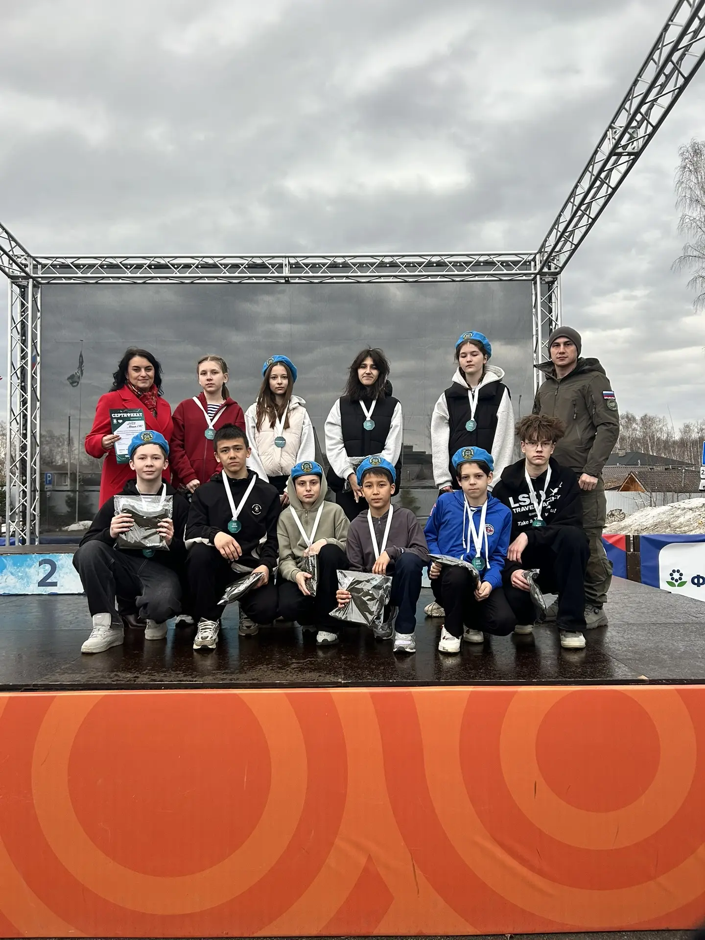 Мы 3, среди 8 школ Приволжского района
