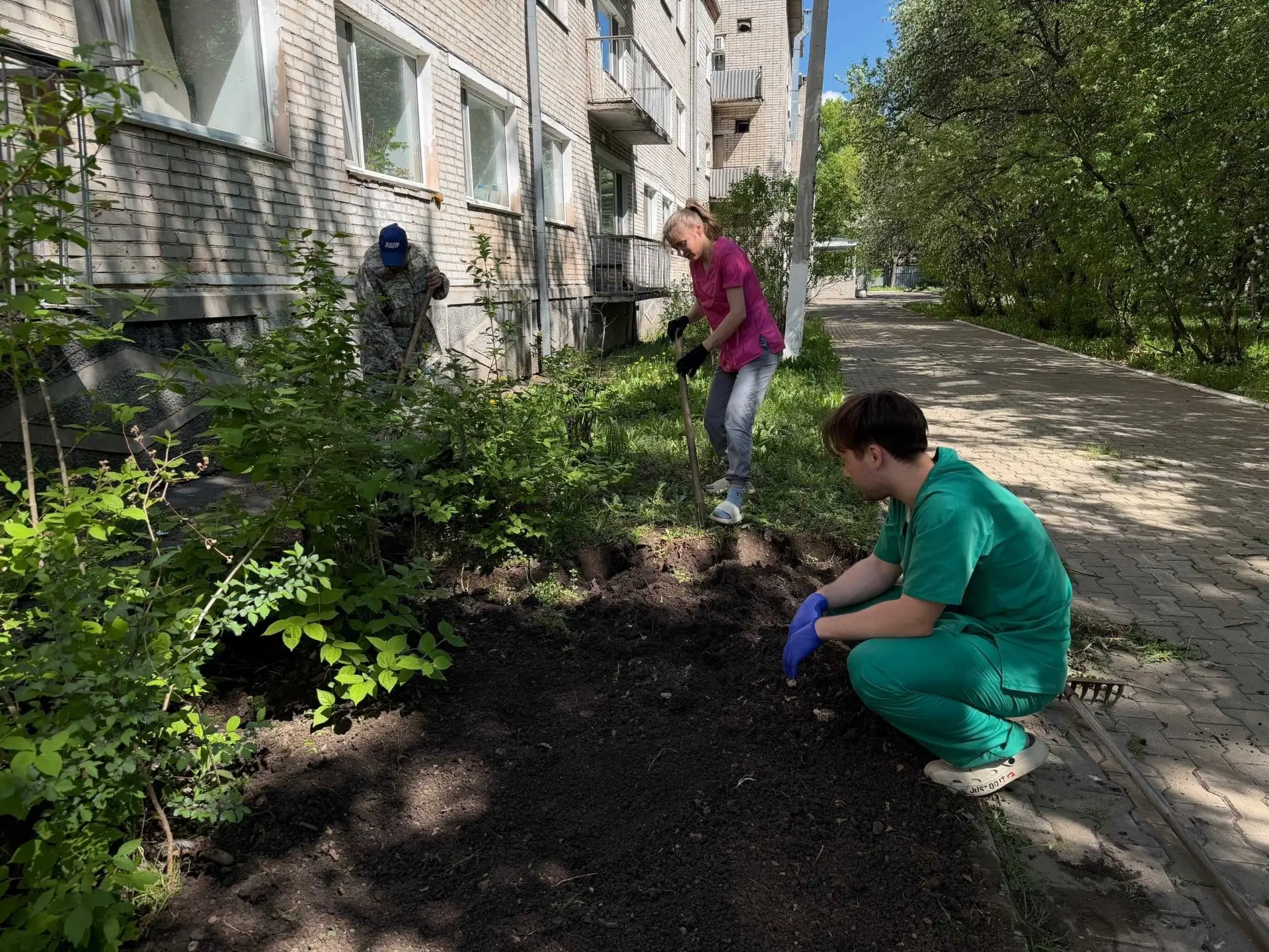 В КГБУ «Комсомольский-на-Амуре дом-интернат для престарелых и инвалидов» продолжается б...