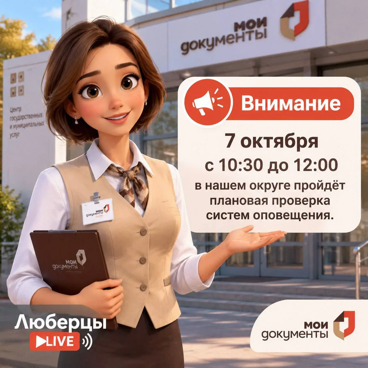 📢 Внимание, жители Люберец!