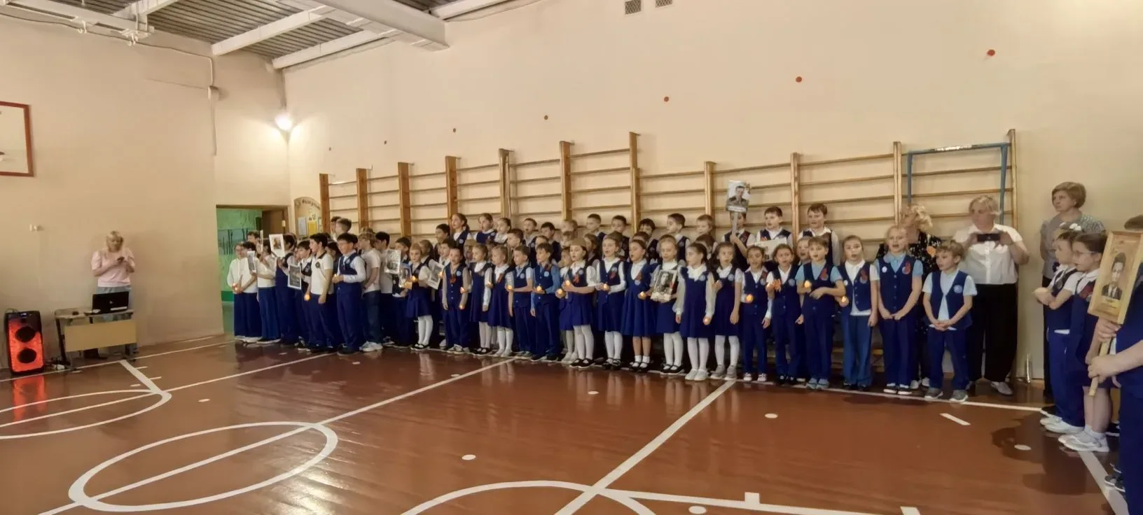 🇷🇺 Наша гордость и наша память! 🎖 ⭐️Накануне Дня Великой Победы в начальной школе состоялась торжест