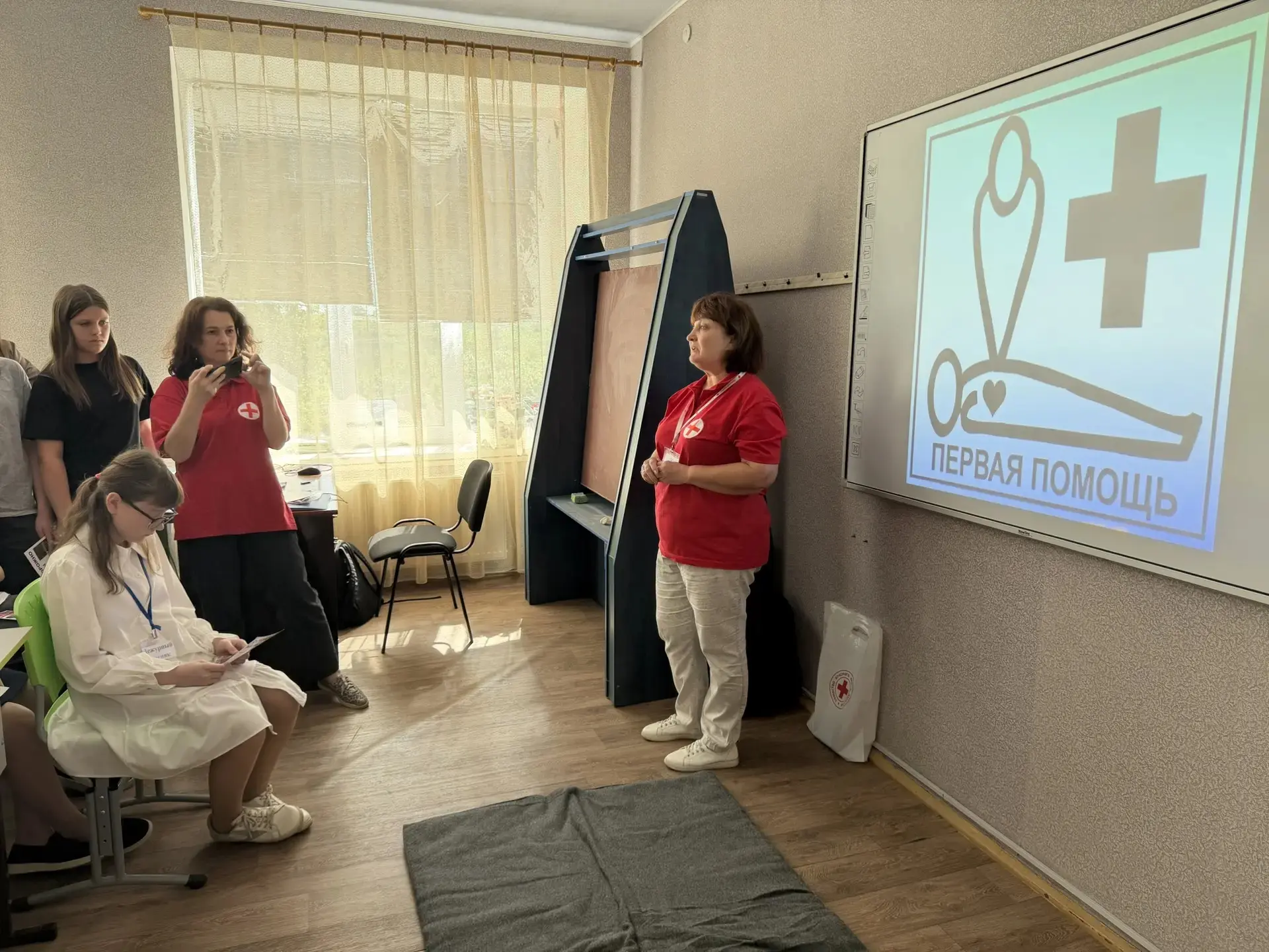 Сегодня в Подгоровской школе прошло важное и полезное занятие! 🚑