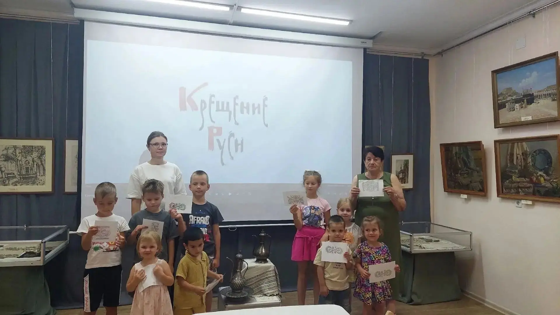 Ко Дню крещения Руси в ГБУ РК «Крымскотатарский музей культурно-исторического наследия», при поддерж
