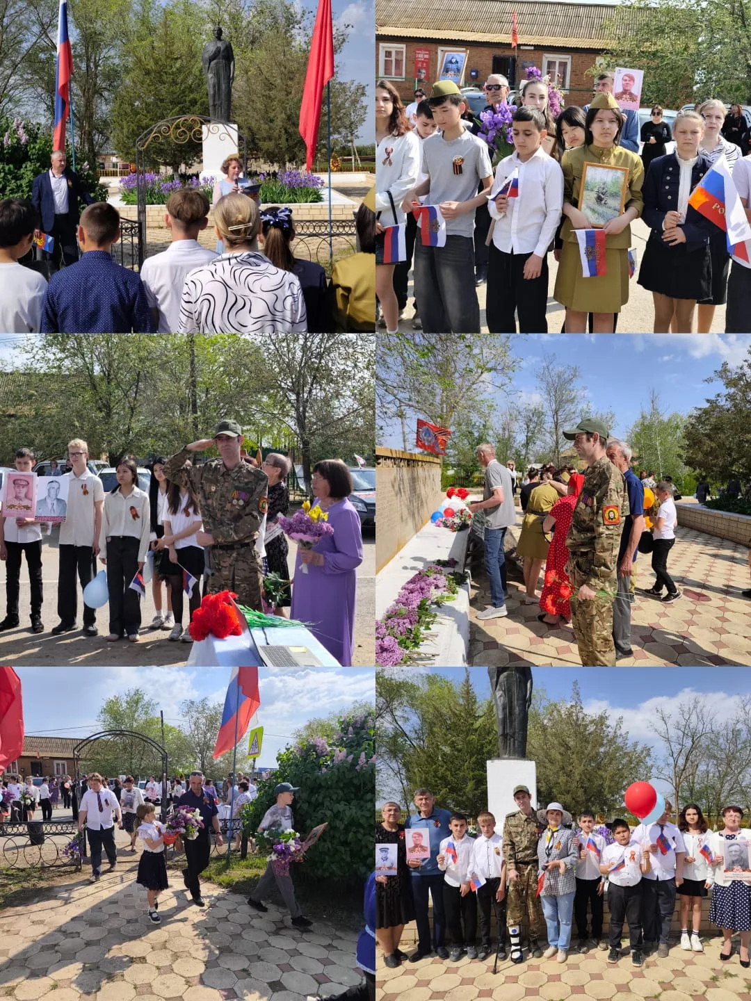 9 мая в селе Иваново Николаевка прошёл митинг "И память, и подвиг, и боль на века", посвящённый 81- 