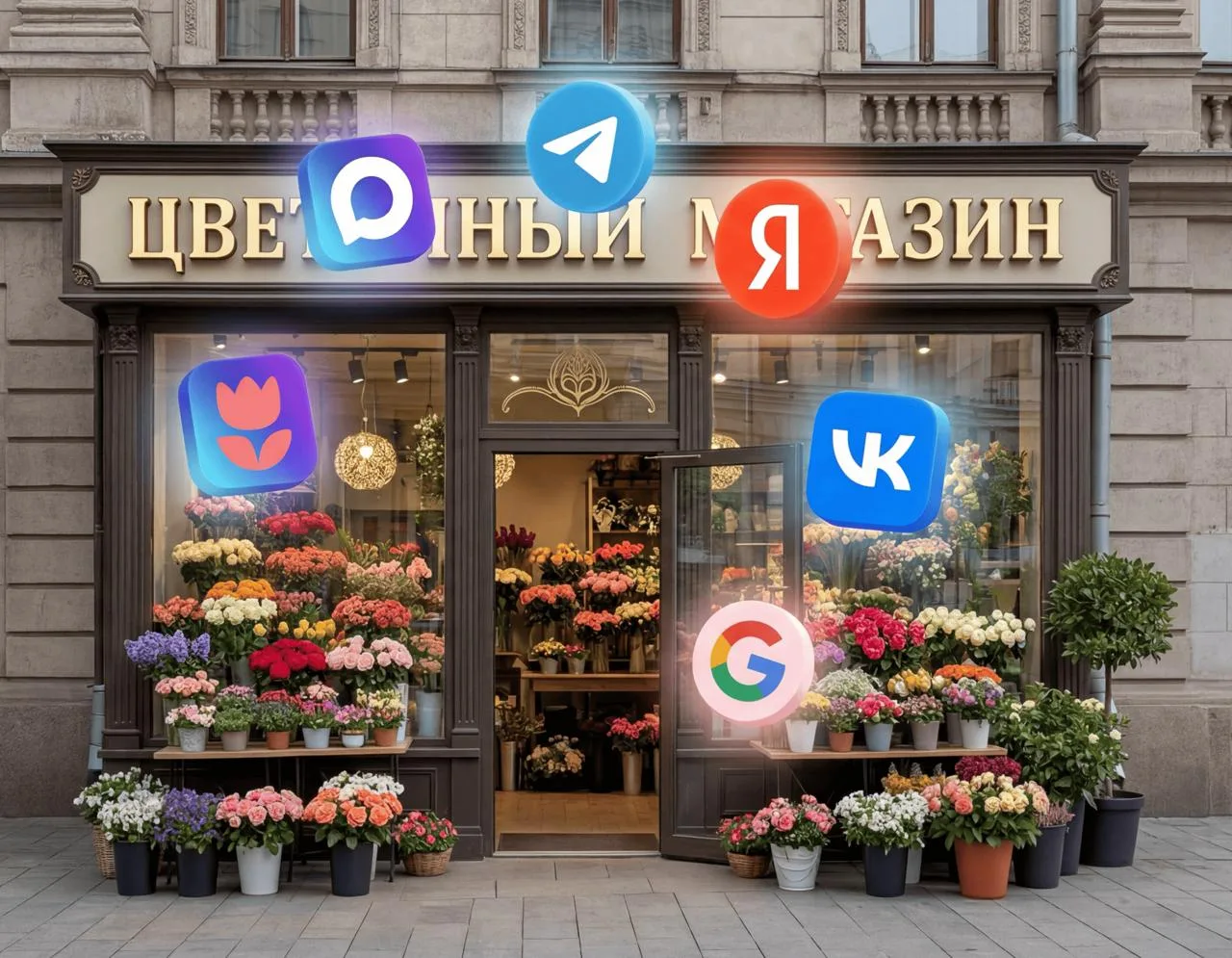 "А кто где продвигается? Какие сейчас есть рабочие варианты для цветочного?"