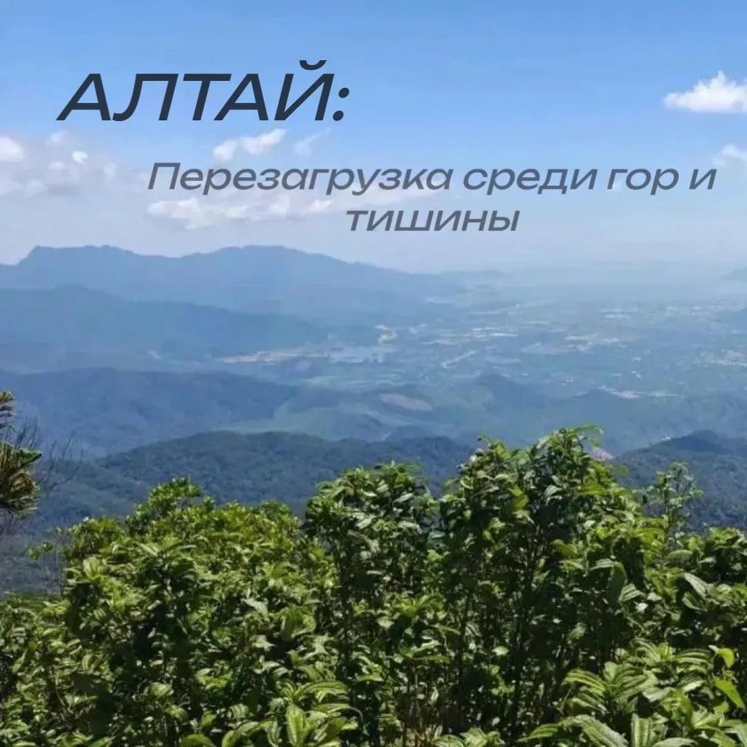 🏔️Алтай или море: куда хочется прямо сейчас?🏖