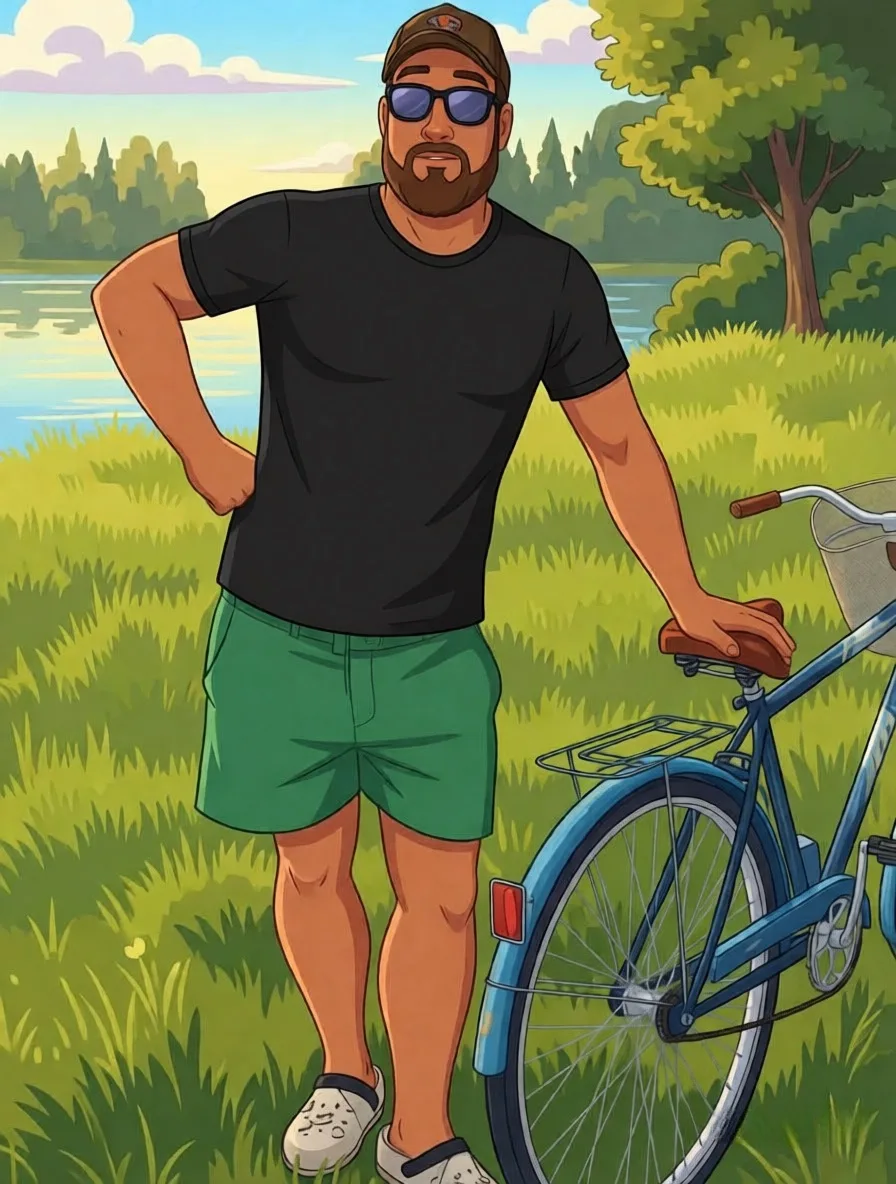 На волне лета. 🚲☀️