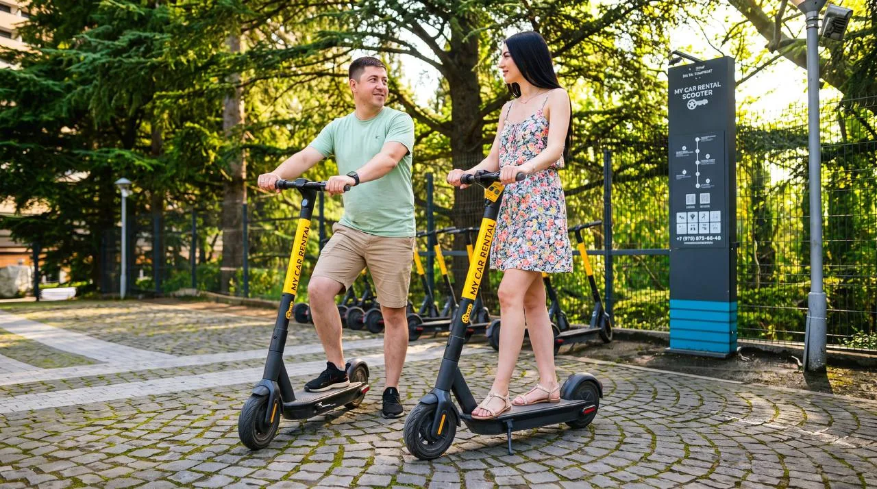 Открывайте Ялту с комфортом! 🛴

В отеле «Ялта-Интурист» работает прокат электросамокатов — отличный