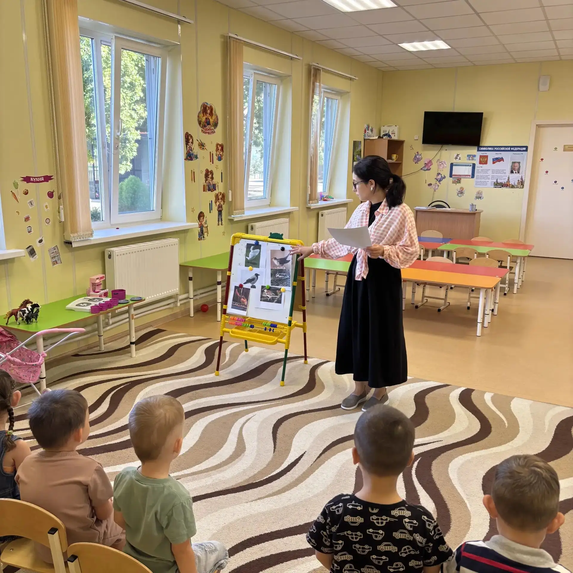 🎉 Сегодня в нашем детском саду — День птиц! 🕊️
