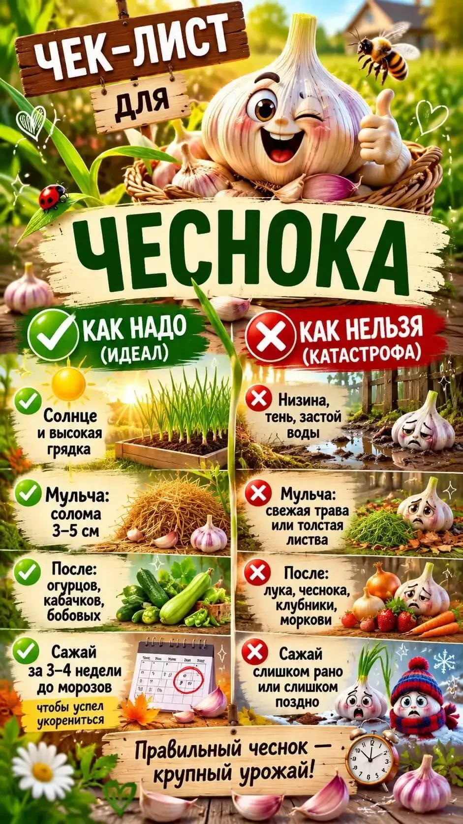 🧂 От зубчика к головке