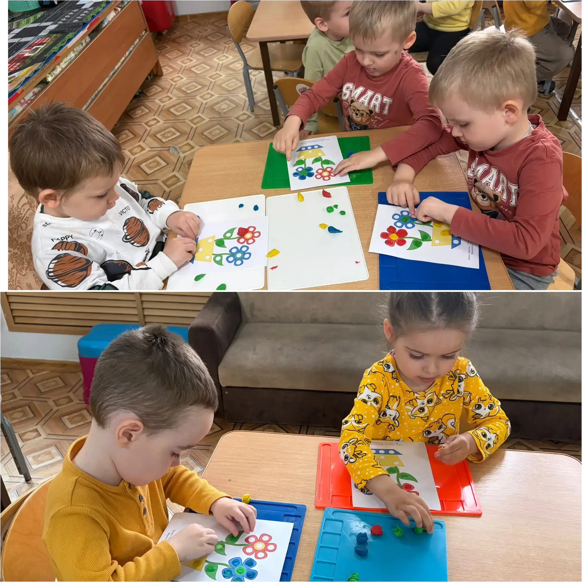 🧑‍🎨Сегодня воспитанники 2 младшей группы с большим энтузиазмом погрузились в мир плас...