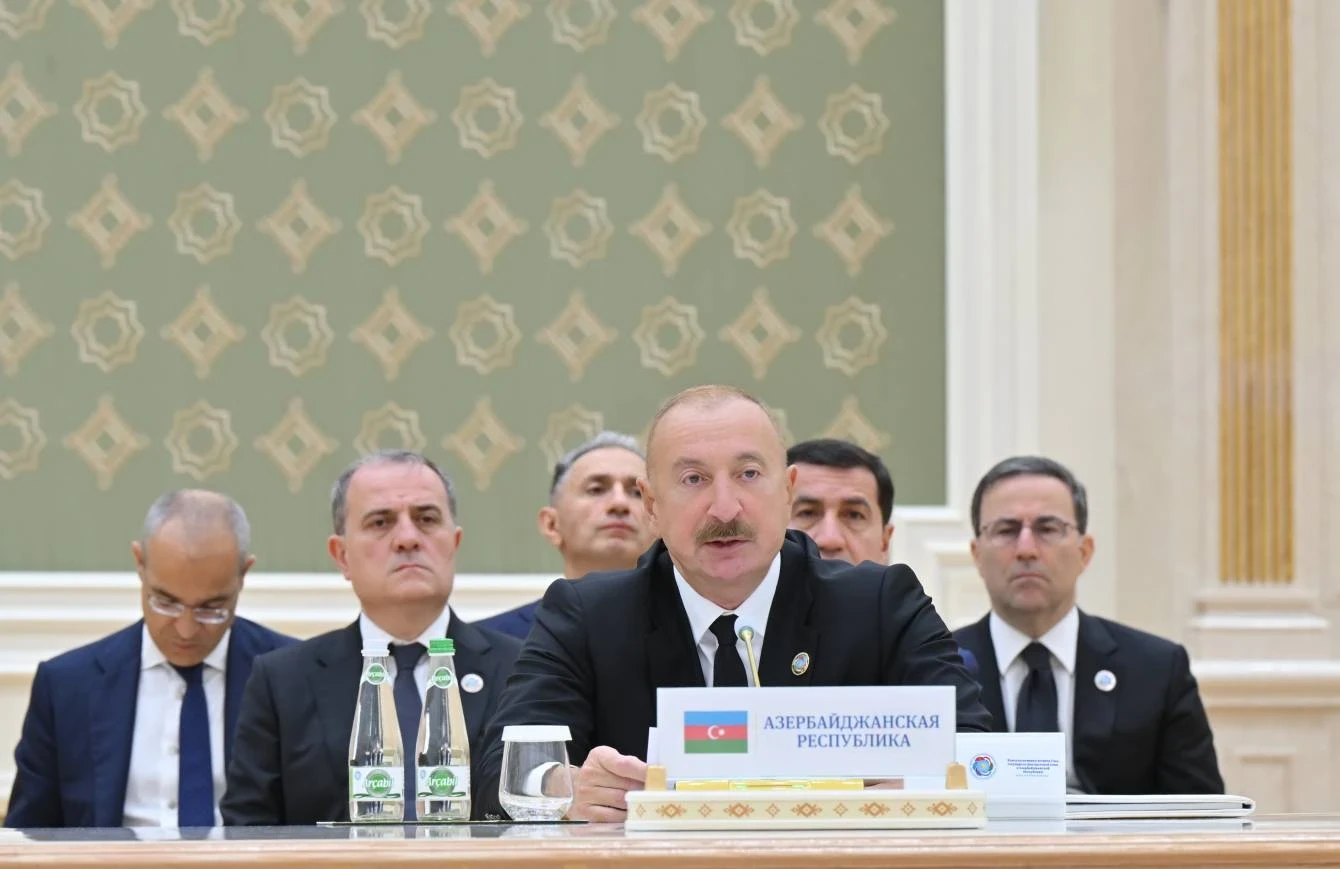🇦🇿 Алиев: транспорт — одно из главных направлений сотрудничества стран ЦА и Азербайдж...