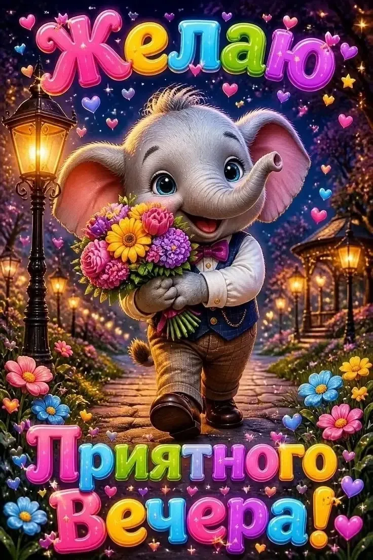 Добрый вечер ✨

😍 Самые лучшие Открытки и Поздравления 👉 Подписаться 👈