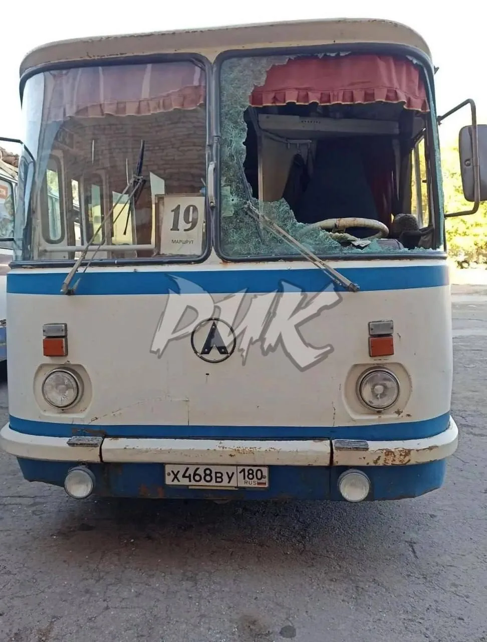 ⚡️ Последствия атаки БПЛА на автобус в Горловке