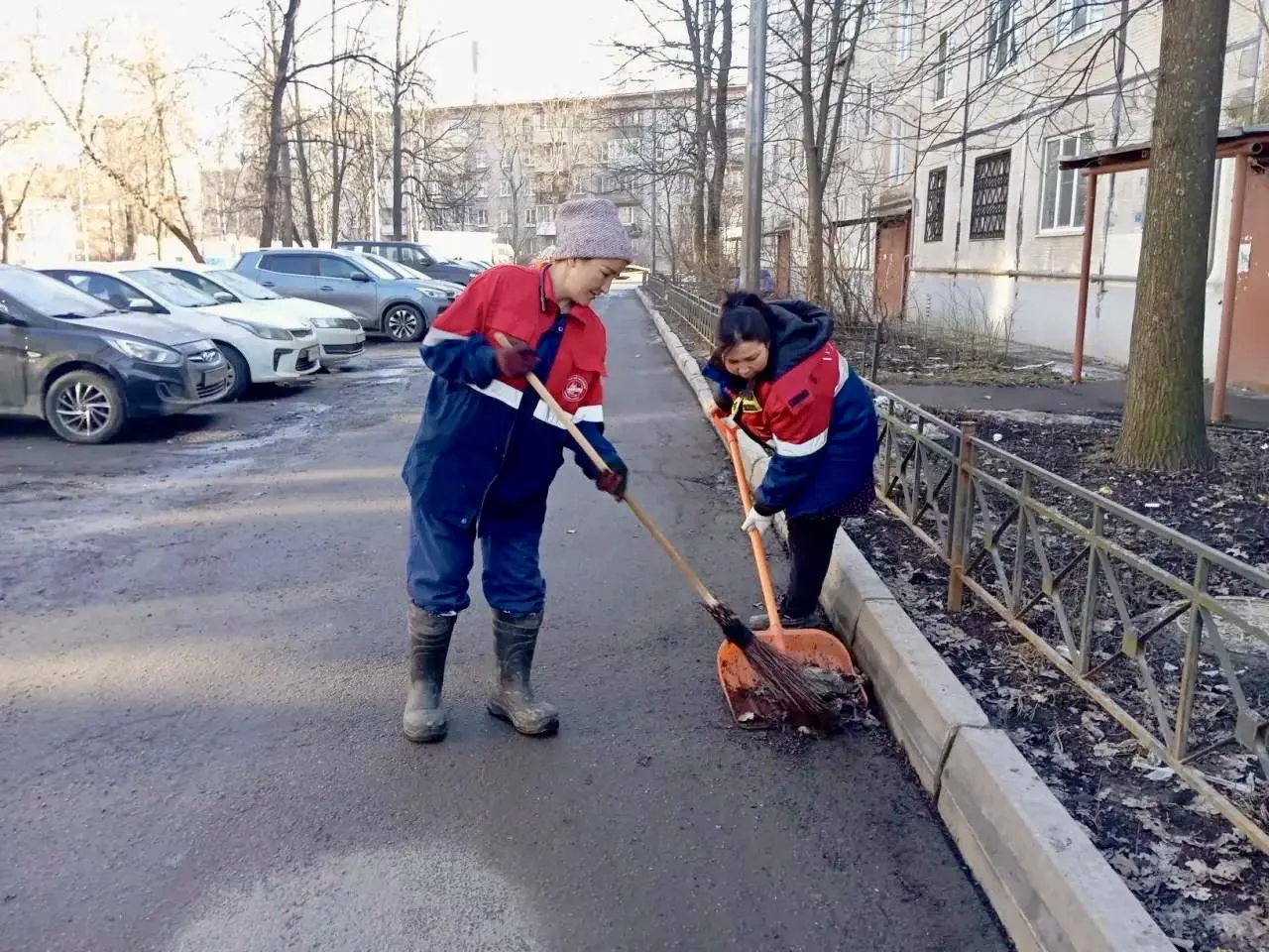 В преддверии Дня работника жилищно-коммунального хозяйства мои коллеги сегодня плодотворно поработал