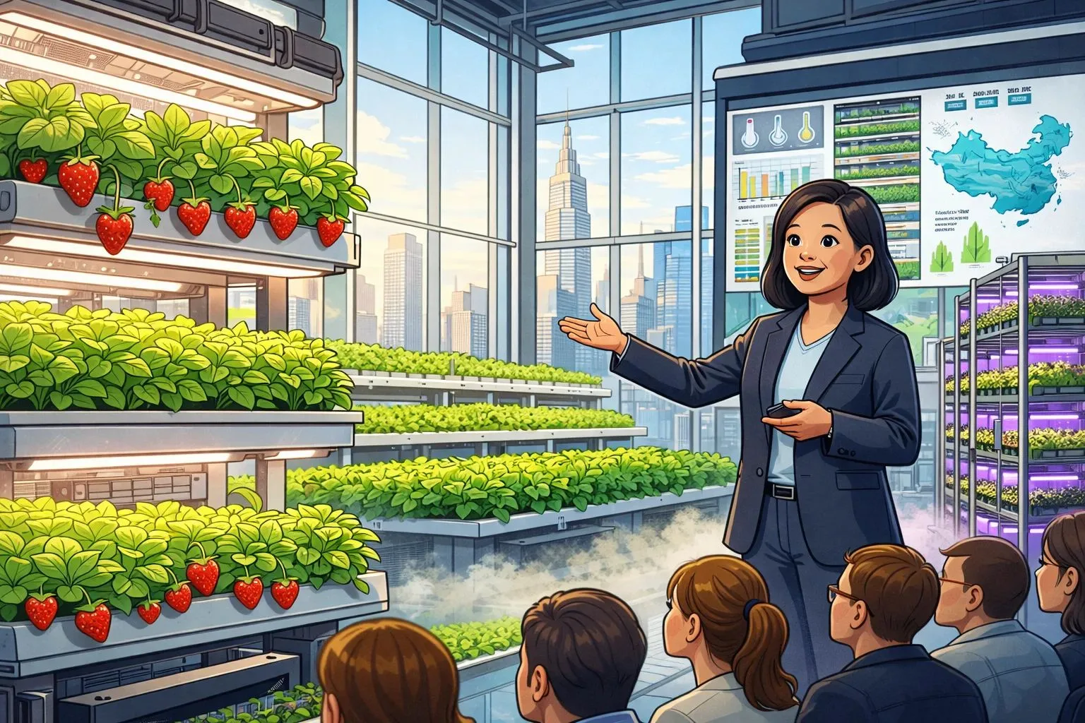 Ферма в небоскрёбе: реальность или фантастика? 🌱🏙️