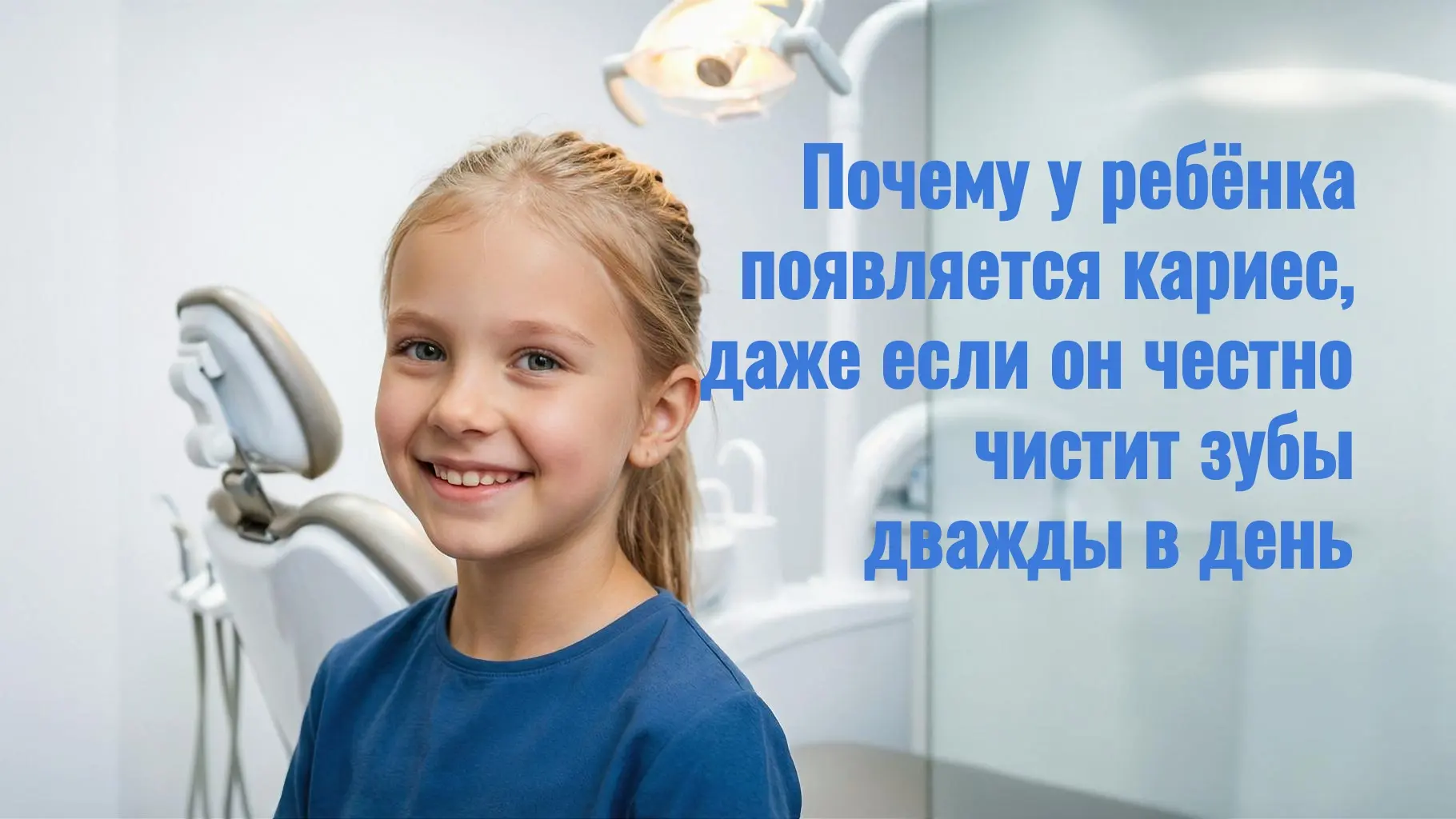 🦷 Почему у ребёнка появляется кариес, даже если он честно чистит зубы дважды в день