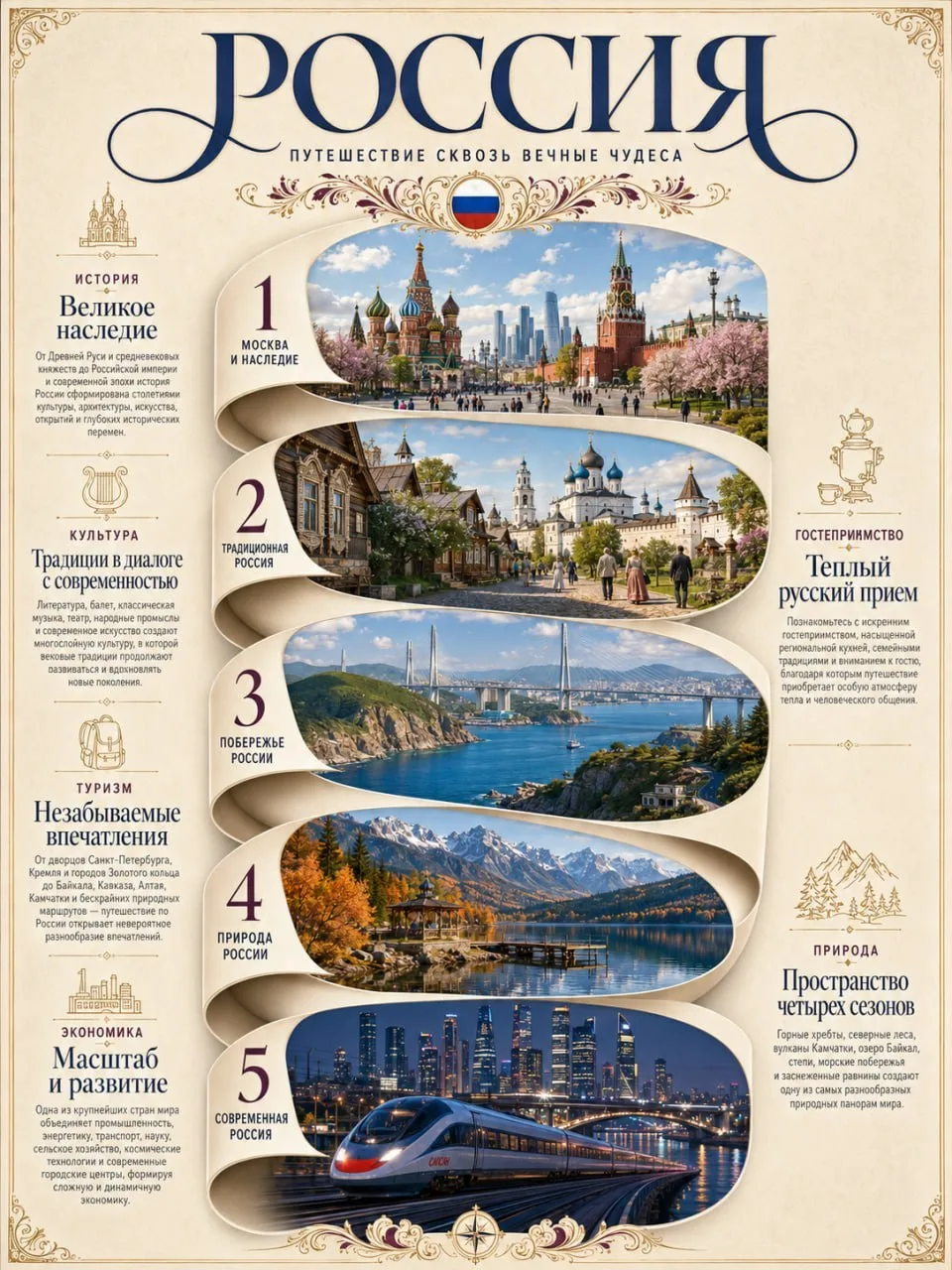 Создаём эффектные тревел-постеры.