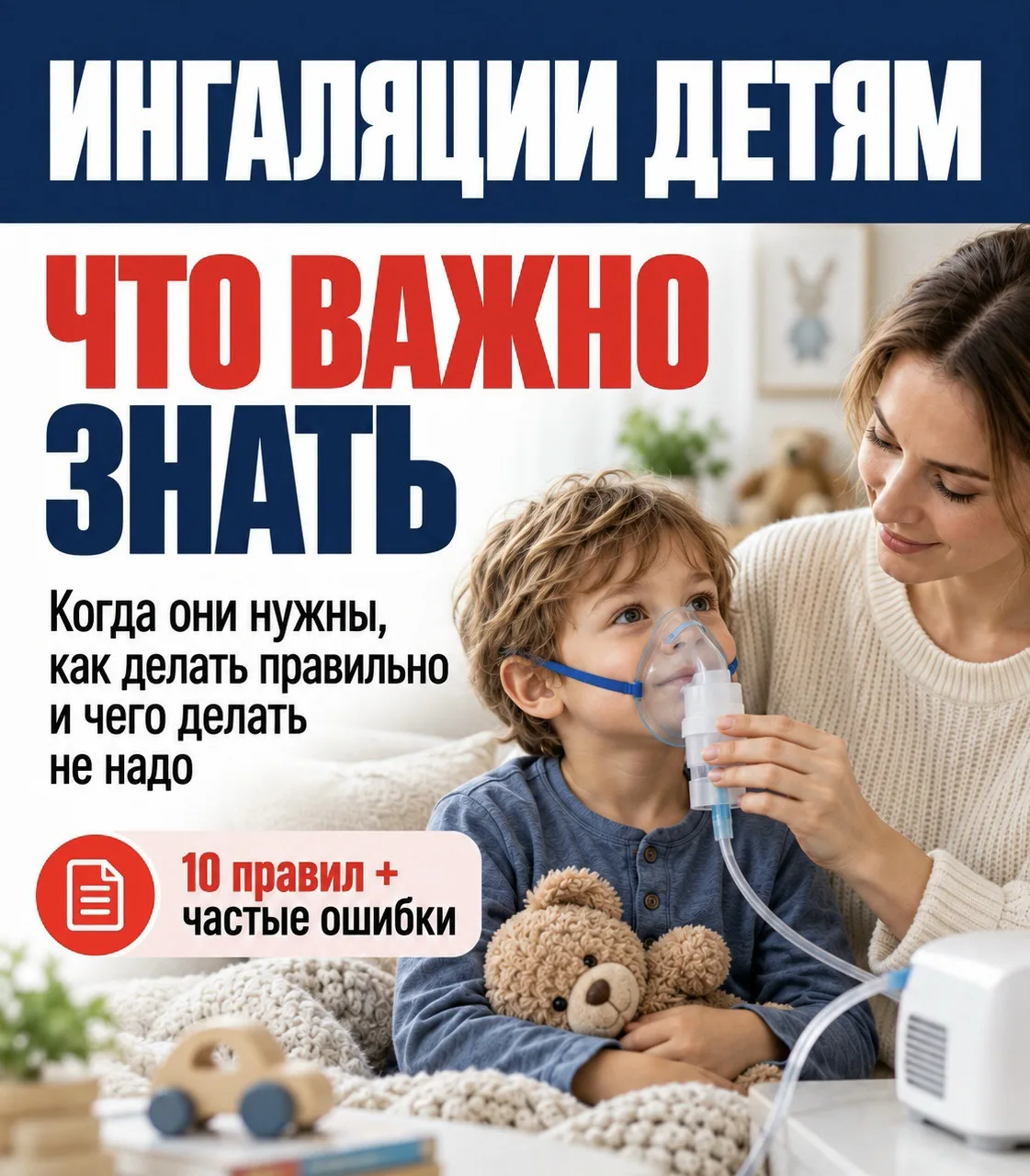 «Почему нельзя дышать над кастрюлей с паром?» «Какой небулайзер лучше всего подходит дл...