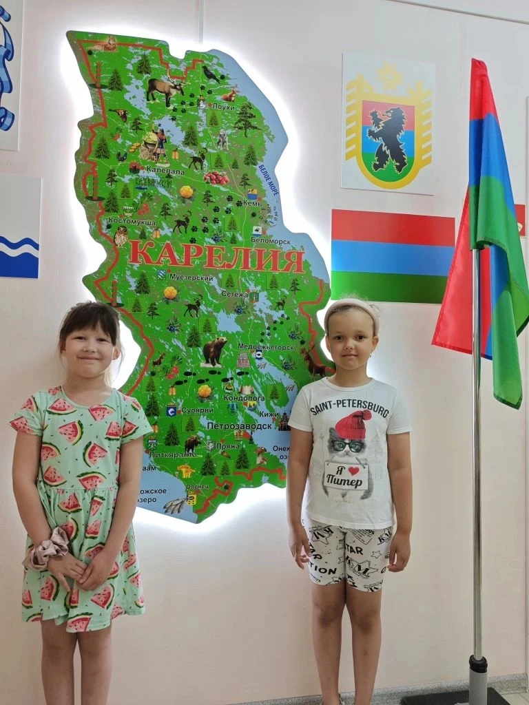 8⃣ июня -  День Республики Карелия 🇬🇲

В группе "Солнышко" прошло тематическое мероприятие, направ