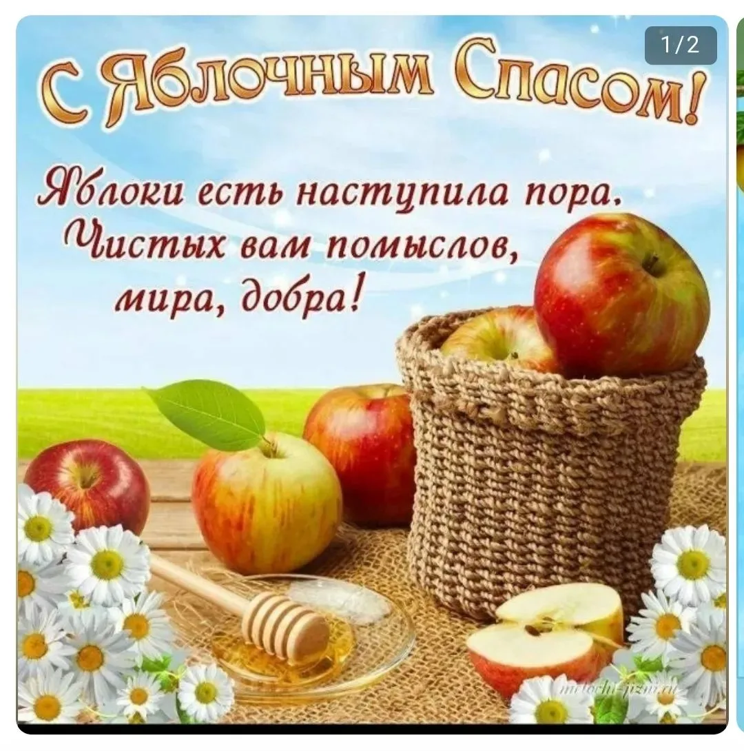 Сладкий праздник в "Солнышке": встречаем Яблочный Спас!