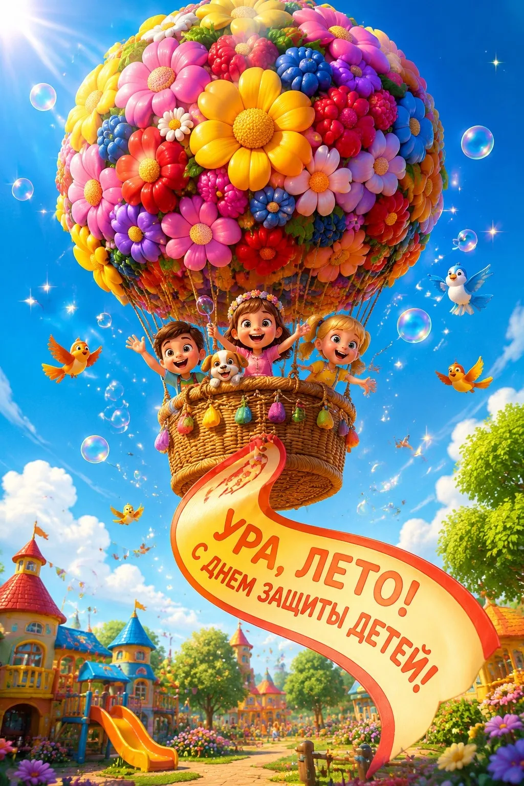 С Днём защиты детей!