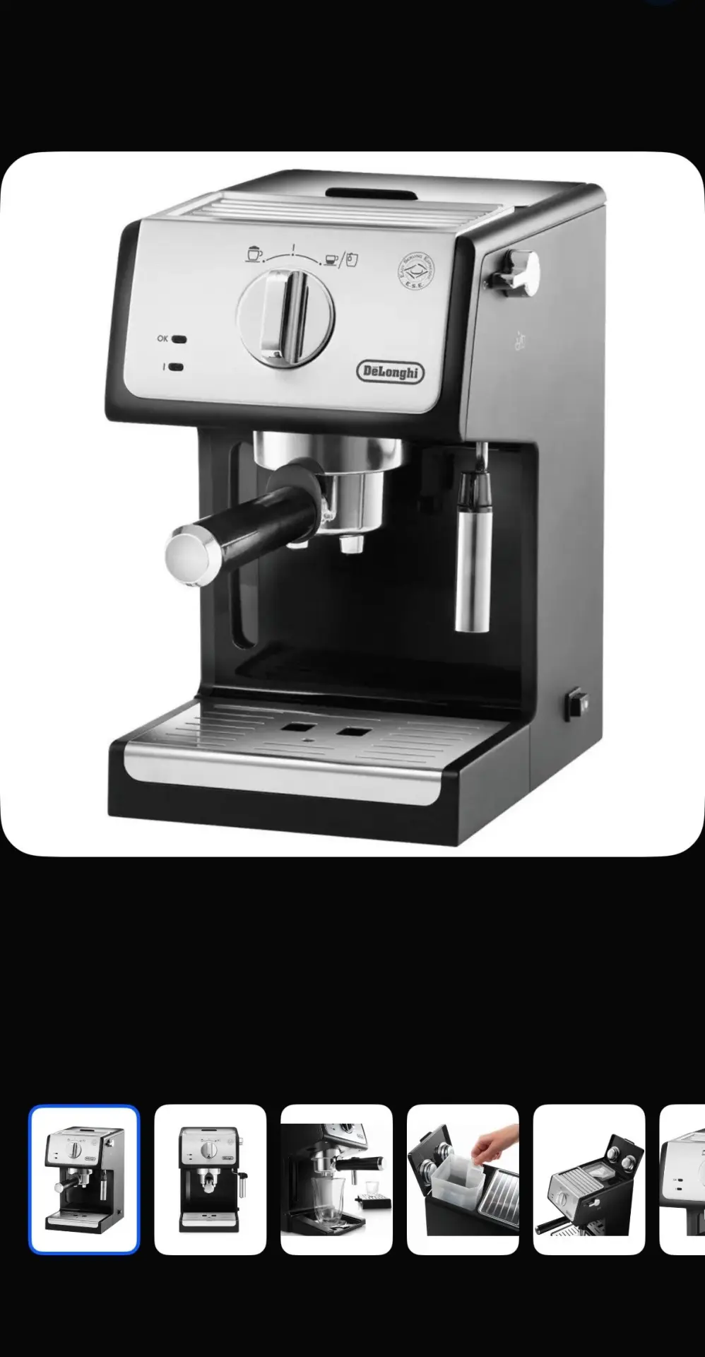 Продам Кофеварку Delonghi ECP 33.21.BK б/у в отличном состоянии. Цена 5000 р. Обращатьс...