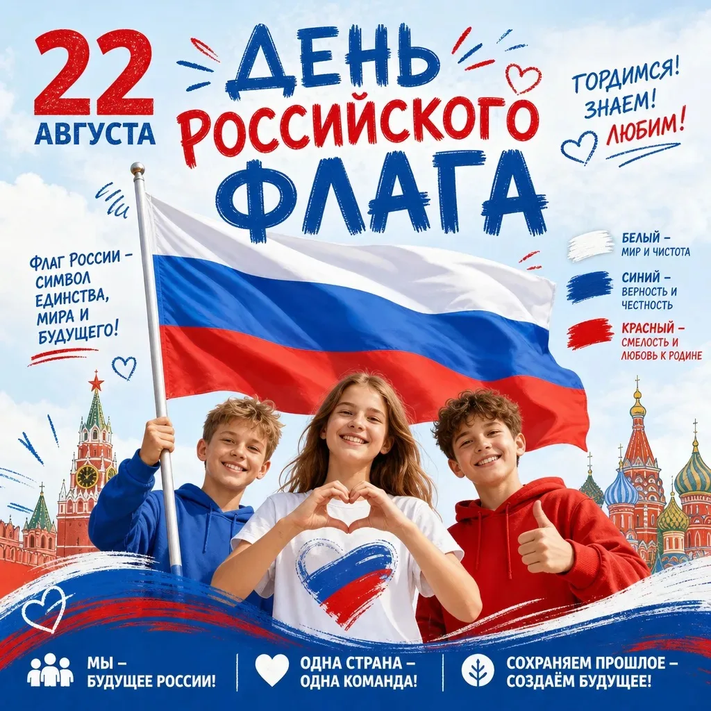 🇷🇺С Днём Государственного флага Российской Федерации!