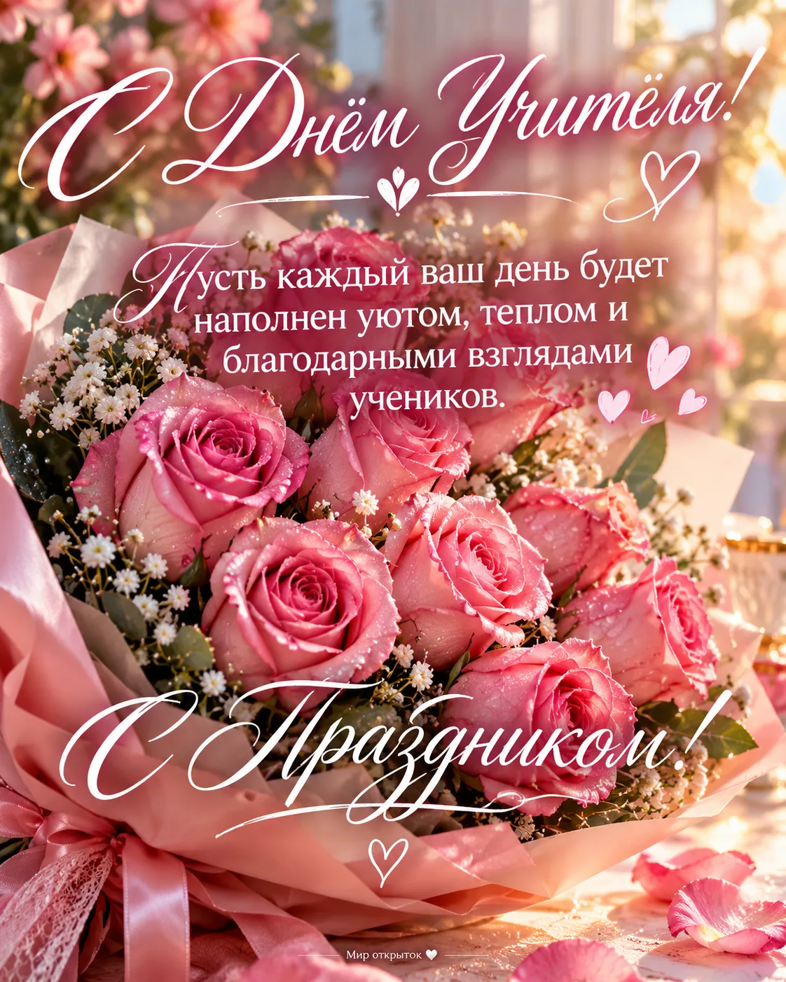 С Днём учителя!