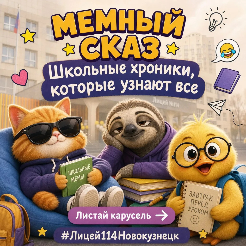 Вспоминаем школу весело и задорно! 😉

Все карточки с мемами ➡️https://vk.ru/wall-211657320_26876

В