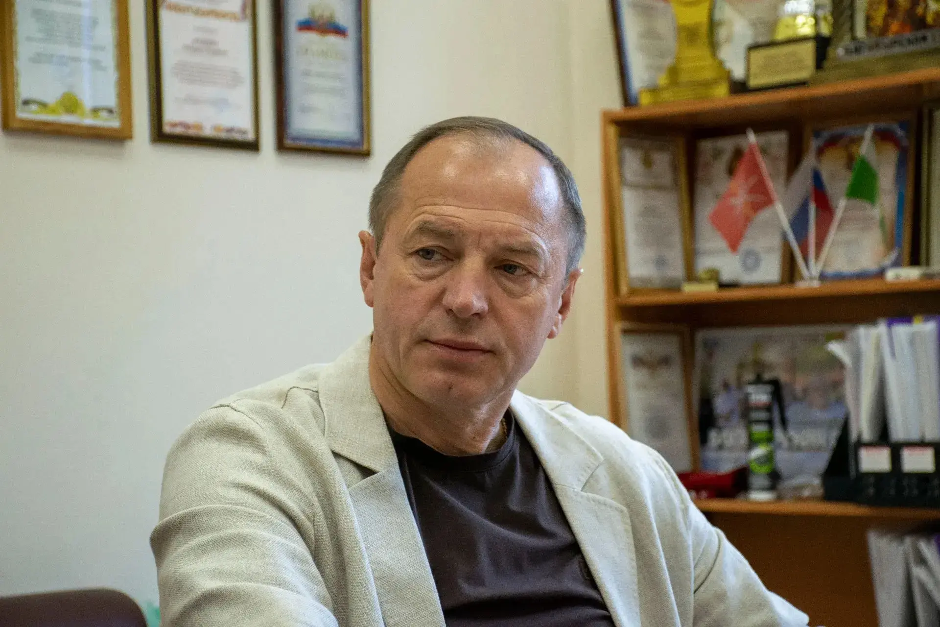 Провели встречу с Валерием — участником программы «Герой 71», который проходит стажировку в должност