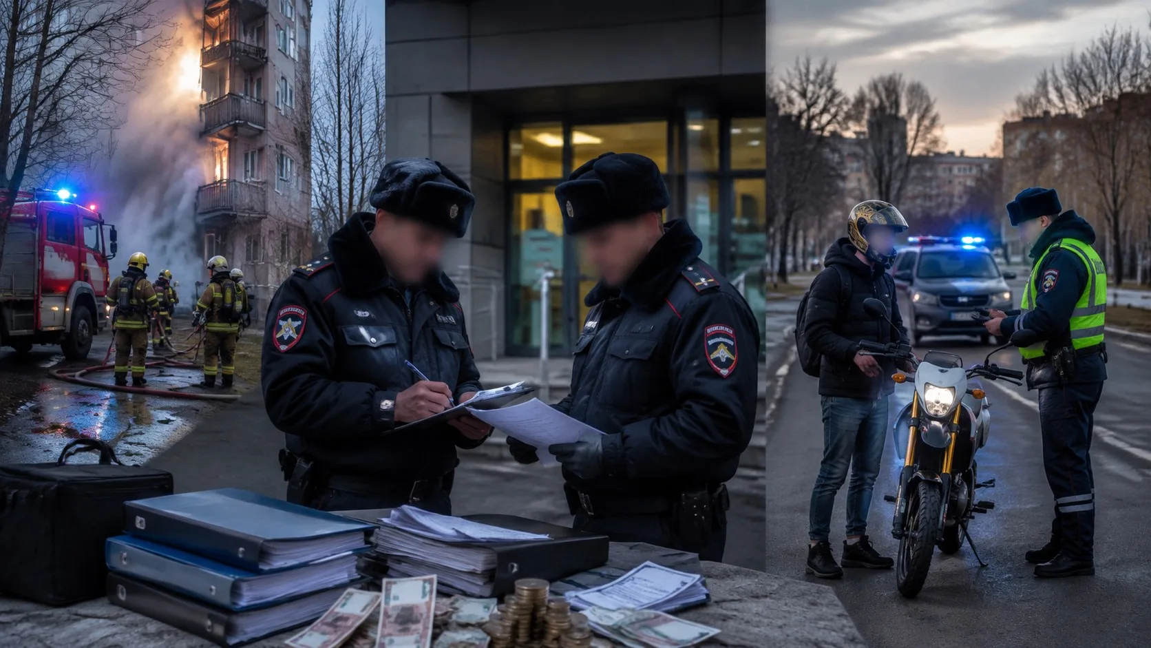 О главном в Хакасии: мошенничество, пожар и нарушение ПДД