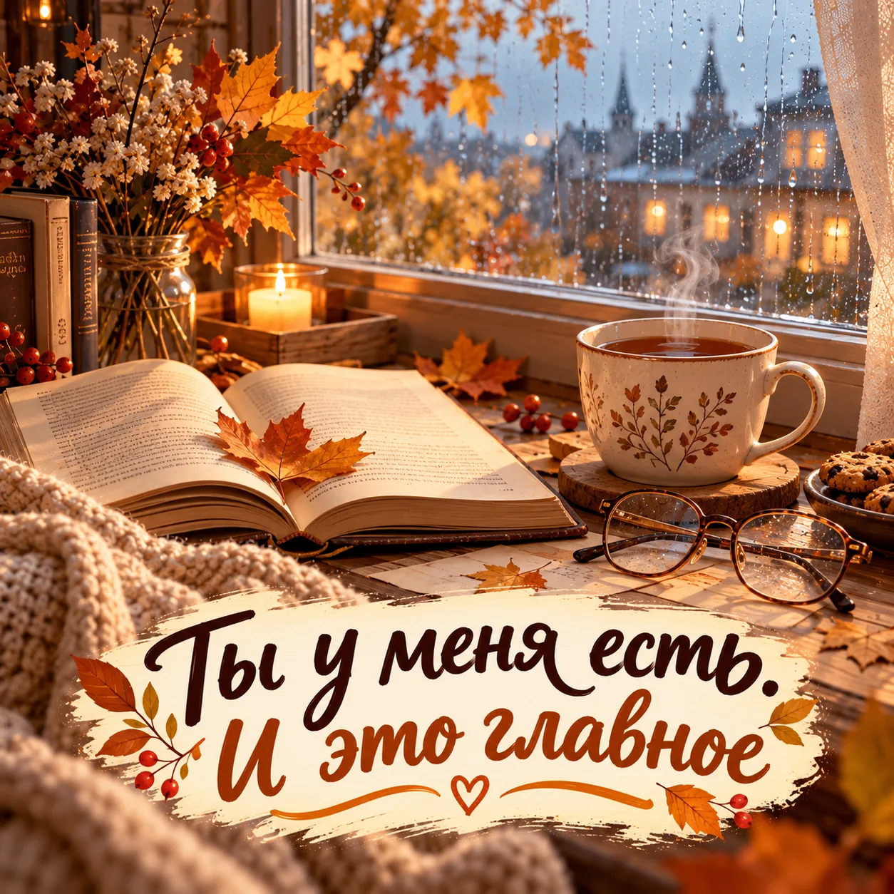 🍂 Ты у меня есть. И это главное. 💛
