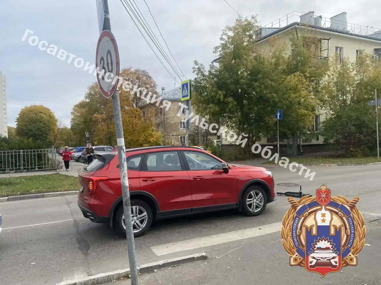 Из сводок ДТП в Тульской области за предыдущие сутки