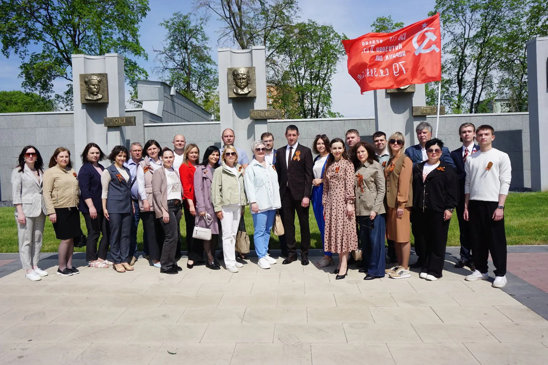 Великая Победа живет в каждом сердце 🇷🇺❤️  Избирательная комиссия Липецкой области почтила память во