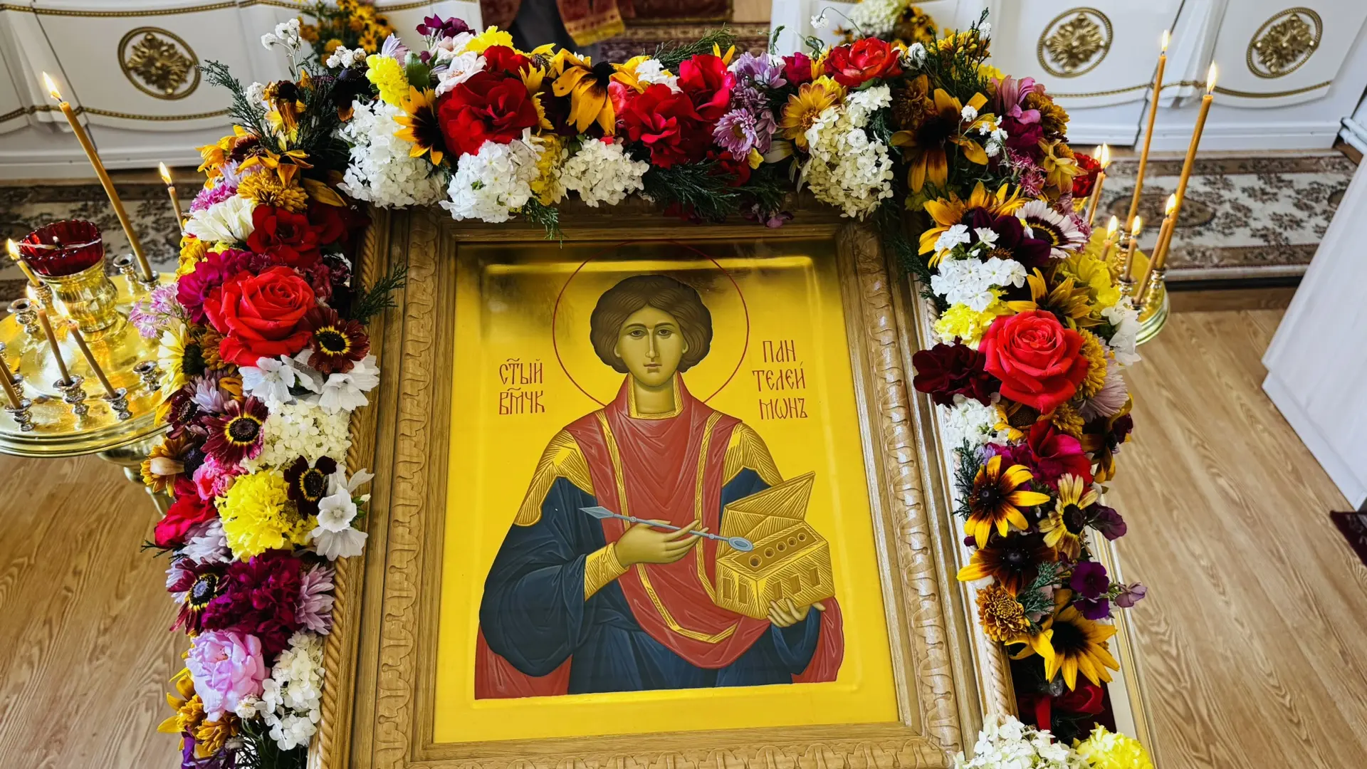 ☦️ В преддверии Престольного праздника в нашем храме состоялось Всенощное бдение.