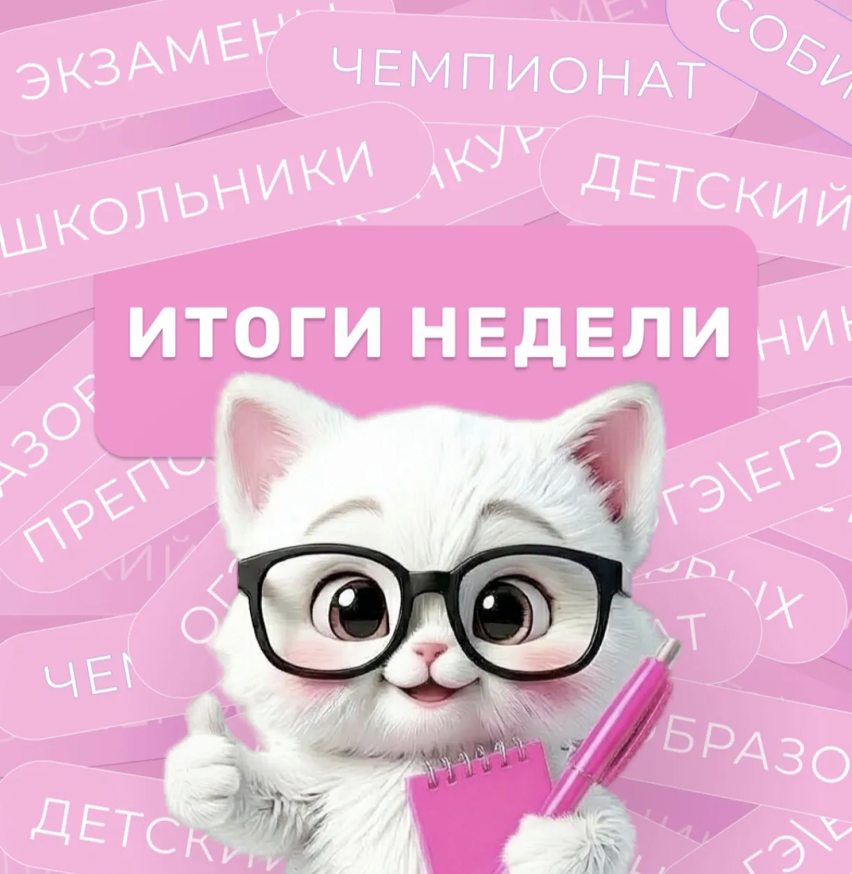 Давайте посмотрим на главные события в образовании на этой неделе!