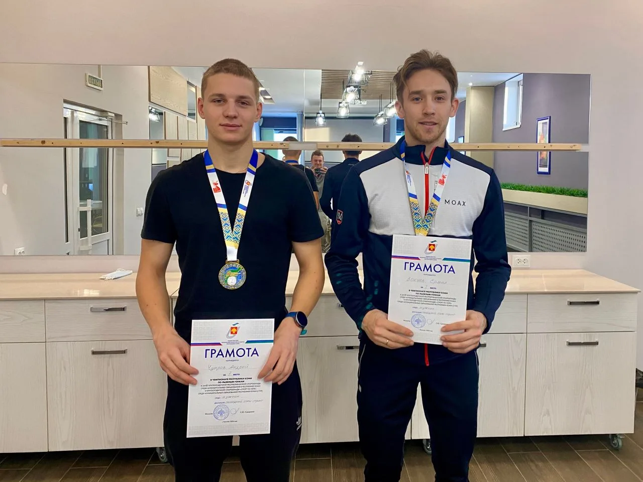 Поздравляем Андрея Чупрова с 🥈местом в спринте на Чемпионате Республики Коми по лыжным гонкам 👏💪�