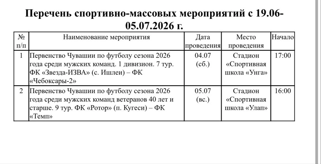 Спортивная неделя приглашает 💪