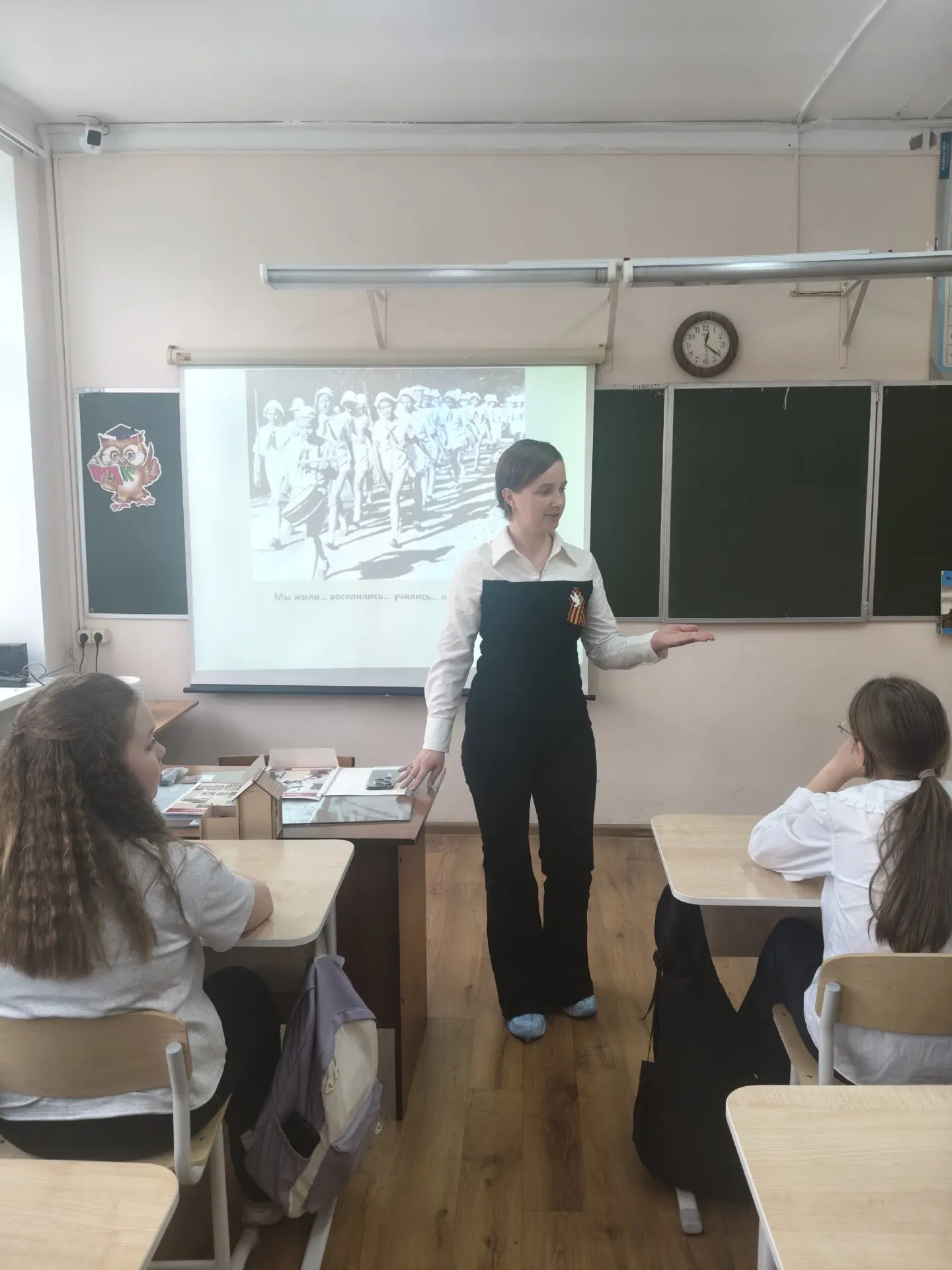 📚🕯 «Со школьного порога шагнувшие в войну»  6 мая, в преддверии великого праздника 9 мая, в гостях у