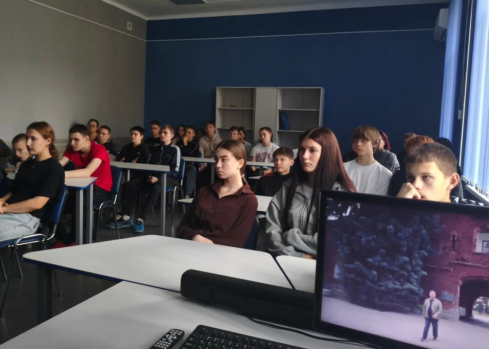 Первокурсники Анжеро-Судженского политехнического колледжа приняли участие в патриотиче...