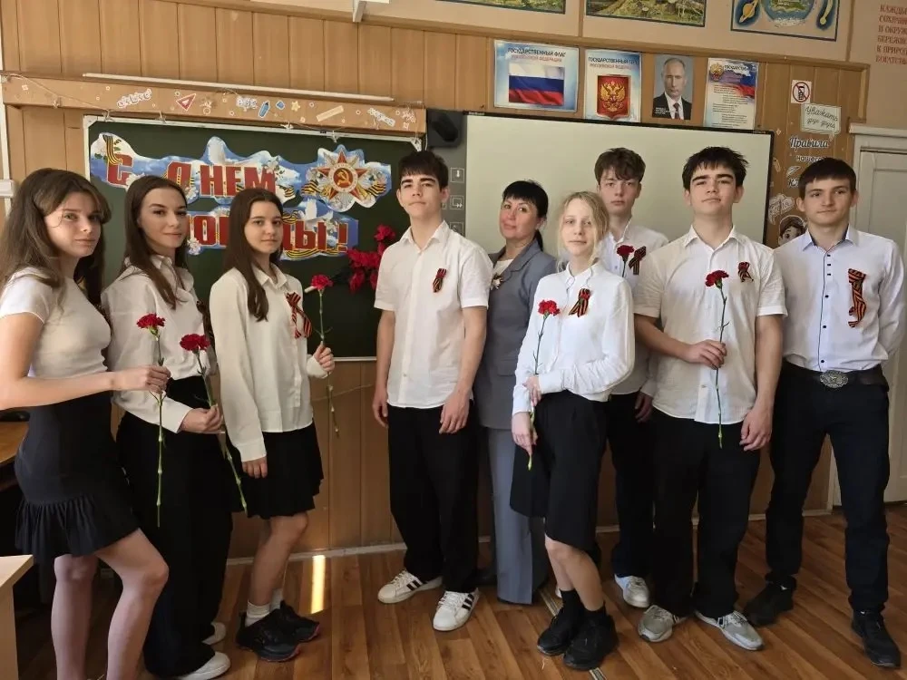 🇷🇺 Уроки мужества "И вот она пришла, Победа!" в нашей гимназии  В преддверии 81-й годовщины Победы в