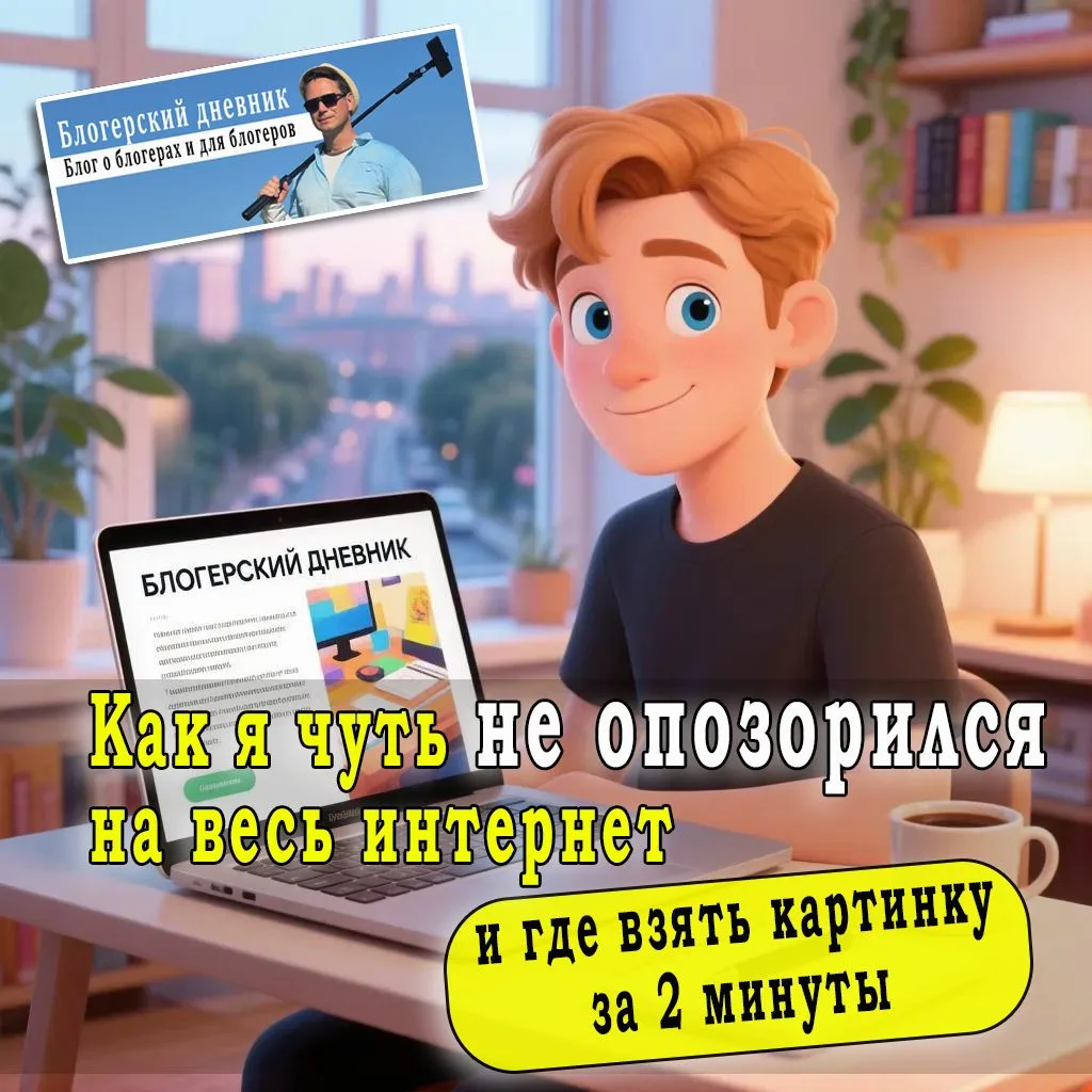 Как я чуть не опозорился на весь интернет (и где взять картинку за 2 минуты)