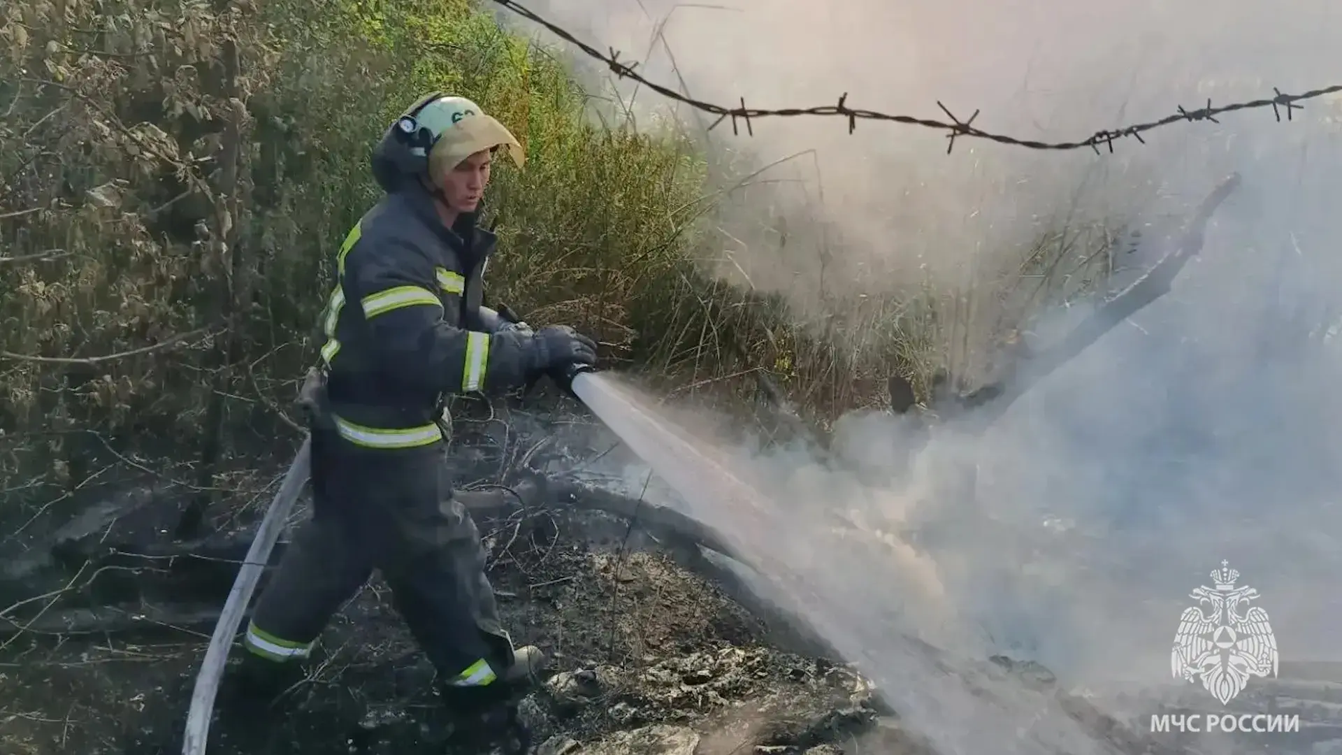👨‍🚒В Северодонецком округе спасатели МЧС России ликвидировали пожар