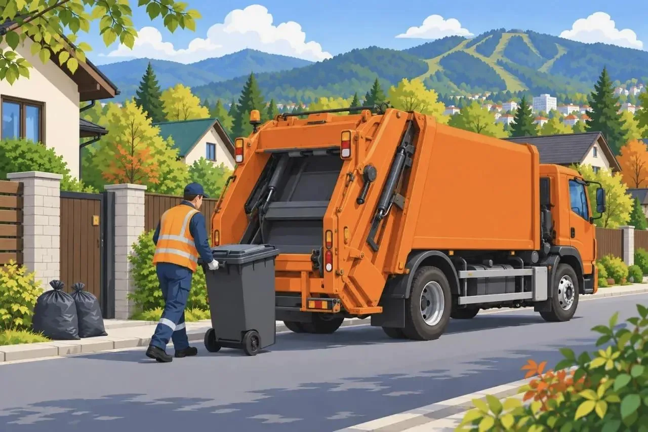 🚛 Вывоз мусора по расписанию