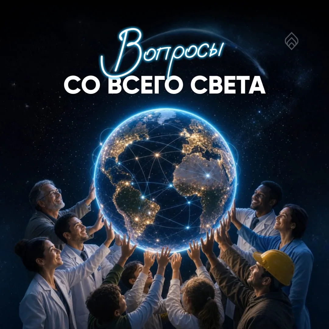 Открываем новую рубрику «Вопросы со всего света» 🌎