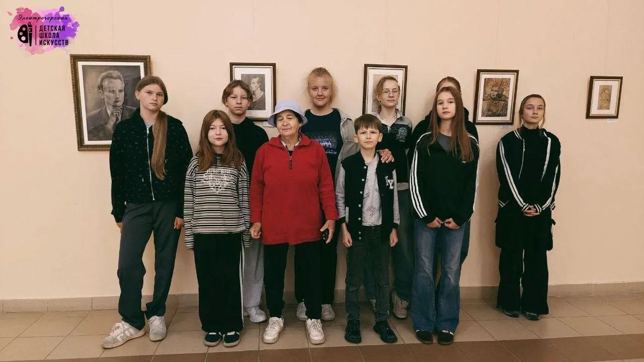 🎨 Ученики художественного отделения под руководством Татьяны Константиновны Филимоново...