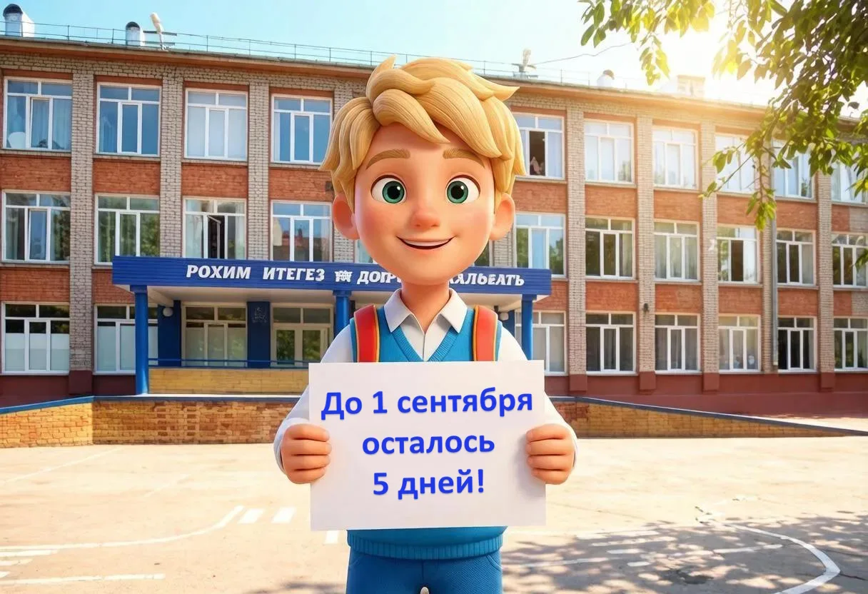 «До встречи с друзьями — всего 5 дней! 📚🎒