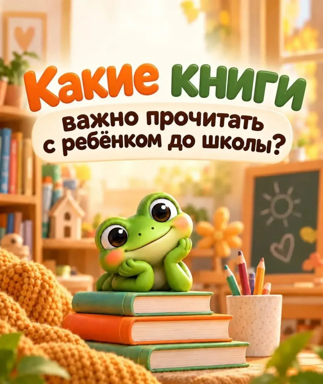 📚 Какие книги прочитать с ребёнком до школы?