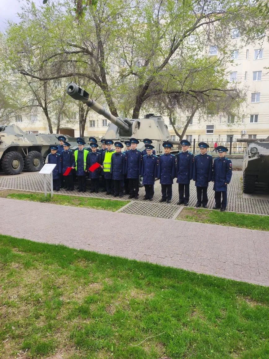 "Сохранение памяти о подвиге предков - священный долг каждого поколения".  Для кадет 45 учебного взв